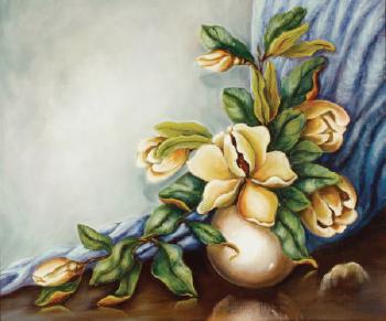 Magnolias by 
																	Everett Melanthon Eignus