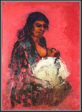 Maternidad by 
																	Juan Escoda