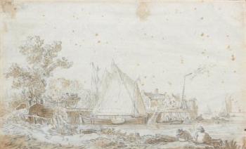 Paysage by 
																	Cornelis van Noorde