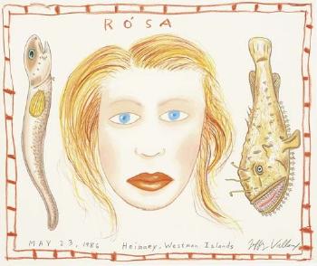 Rósa (from Icelandic Women and Fish) by 
																	Jeffrey Vallance