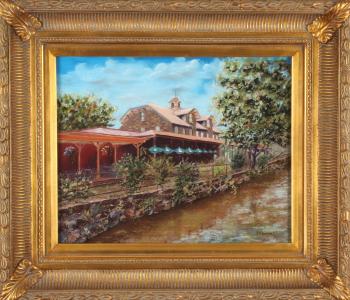 Lambertville station by 
																			Betty Minnucci