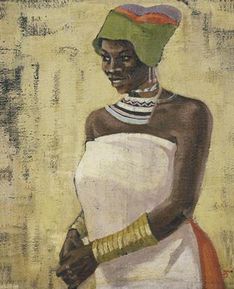 An African woman by 
																	Joyce Ordbrown