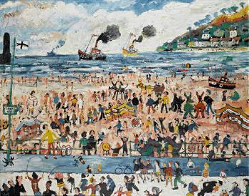 St. Ives - on the beach by 
																	Simeon Stafford