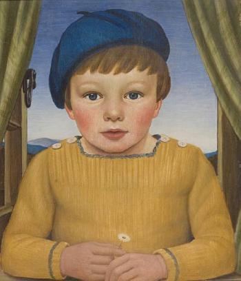 A Portrait of the artist's son, David Dumbleton, aged five by 
																	Bertram Dumbleton