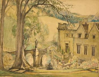 Iford Manor, Bath by 
																	Hester Frood