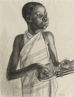 Jeune Africain by 
																	Robert Cami