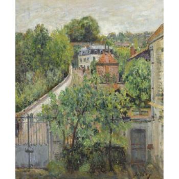 Vue De Sèvres by 
																			Alfred Sisley