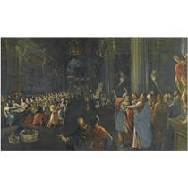 Belshazzar's Feast by 
																			Alessandro Maganza