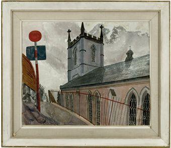 Ironbridge Church by 
																	Edward Bawden