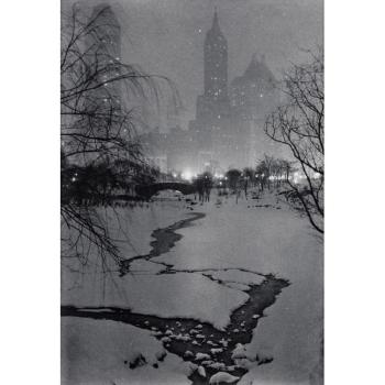 White Night, New York by 
																	Adolf Fassbender