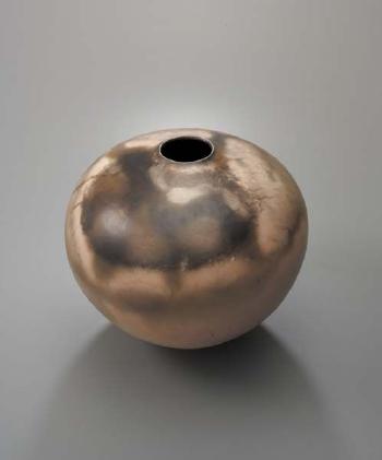 Globular vase by 
																	Gabriele Koch