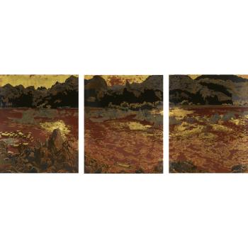 Panorama De Cho Bo (Landscape Of Cho Bo) by 
																	 Nguyen van Ty