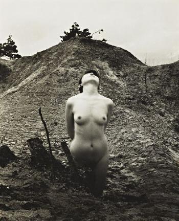 Nude leaning backwards by 
																	Minayoshi Takada