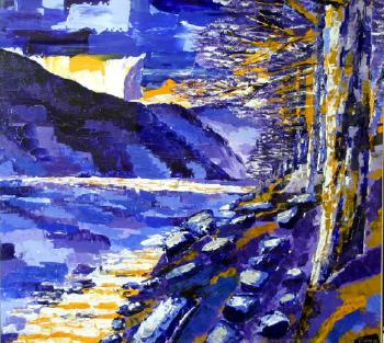 Upper Lake Glendalough by 
																	Reza MacDougald