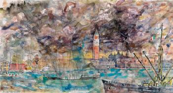 Storm over Venice by 
																	Arnulf Neuwirth