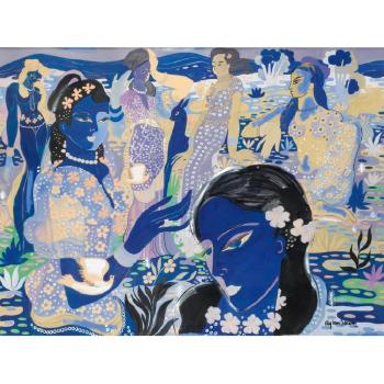 Harmonie De Bleu, Assemblée De Femmes by 
																	Aly Ben Salem