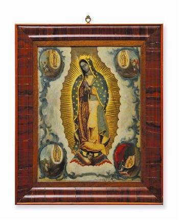 Virgen de Guadalupe by 
																	Antonio Enriquez