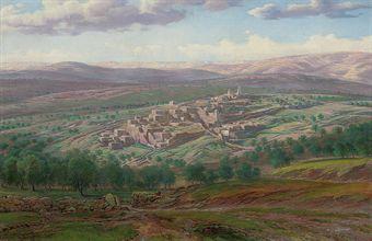 Bethany, near Jerusalem by 
																	Karl Max Reissmann