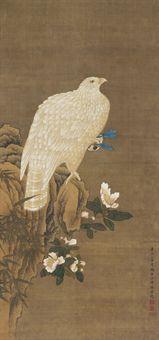 Camellia and White Eagle by 
																	 Sun Yi