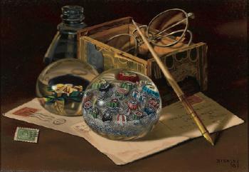 Paper weights by 
																	Robert Byerley