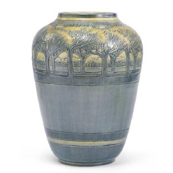 An Important Vase by 
																	 Newcomb College Pottery