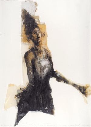 Portrait du Fayoum - La dame en noir by 
																	Didier Mahieu