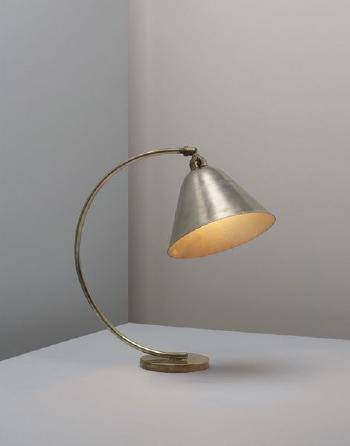 Rare and important desk lamp by 
																	Hans Przyrembel