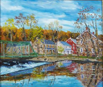 Village of Finesville, New Jersey by 
																	William Jachwak