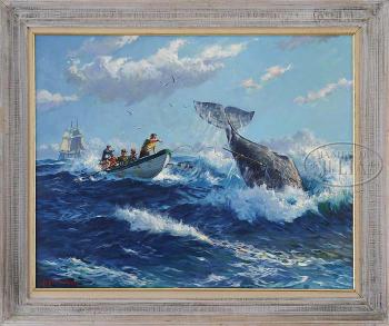 Harpooning the whale by 
																	J J Enwright