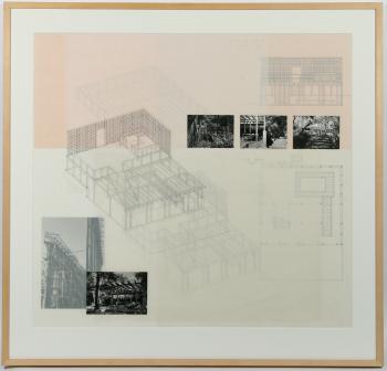 Untitled (design for large pavilion) by 
																			Mary Miss