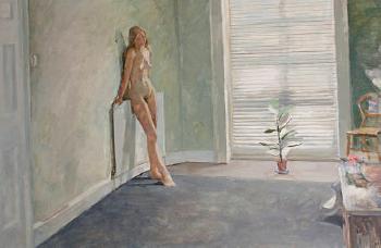 Nude in an interior by 
																	Tom Espley