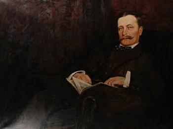 Portrait of a gentleman, said to be Mr Davies by 
																	Spottiswood Duthie
