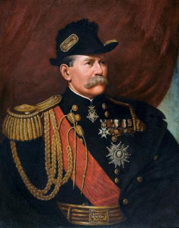 Bildnis eines Offiziers by 
																	William Turner Dannat