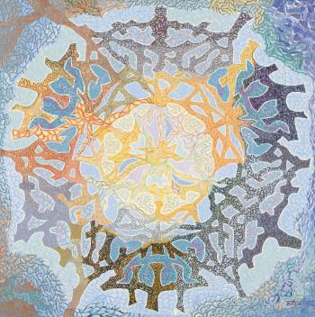 Mandala géométrique by 
																	Raghu Sai