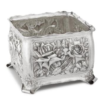 An American Silver 'Four Seasons' Jardiniere, Clemens Friedell, Pasadena, CA by 
																	Clemens Friedell