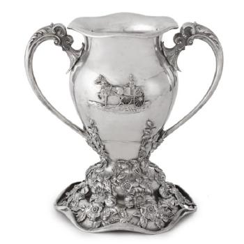 A Canadian Silver Large Two-handled Presentation Cup, P.W. Ellis & Co., Toronto by 
																	 P W Ellis & Co.