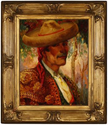 Spanish matador by 
																			Oscar Theodore Jackman