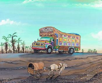Bedford truck (Truck series) by 
																	Richard Onyango