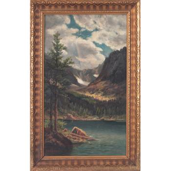 Loch Lake, Continental Divide, Estes Park by 
																	Henry Howard Bagg