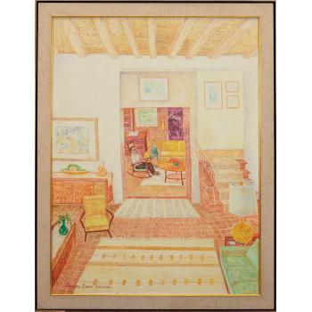 Maurice and Louise at home by 
																			Louise Dunn Yochim