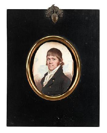 Portrait of John Jordan Jr., 1808-1890 by 
																	Benjamin Trott