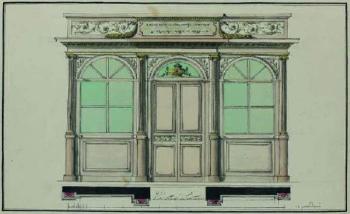Trois elevations de façade pour une boutique by 
																	Richard Lalonde