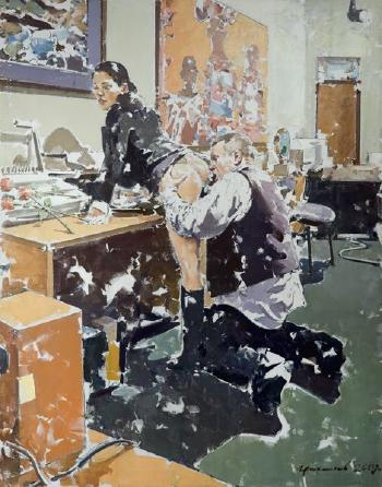 From the Series of Office Affairs 2 by 
																	Vassily Tsagolov
