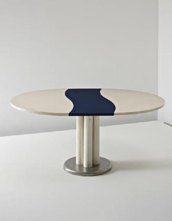 Dining table by 
																	 Jonathan de Pas, Donato D'Urbino and Paolo Lomazzi