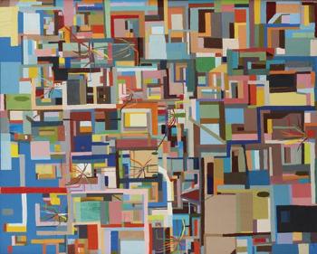 Contemporary Lifestyle Painting by 
																	Chris Johanson