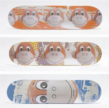 Supreme Skate Decks (Monkey) by 
																	Jeff Koons