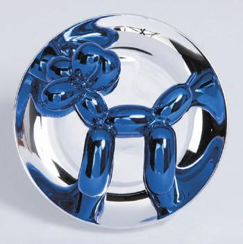Blue Balloon Dog by 
																	Jeff Koons
