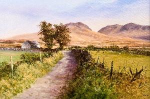 In the Mournes by 
																	Gerald Walby