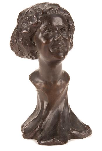Bust of a woman by 
																			Alexander Zeitlin