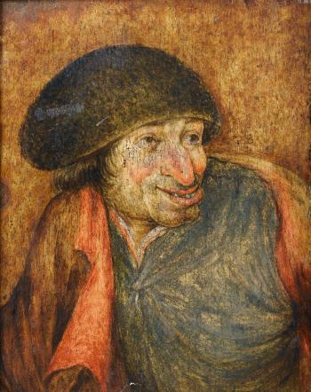 A peasant man by 
																	Pieter Brueghel
